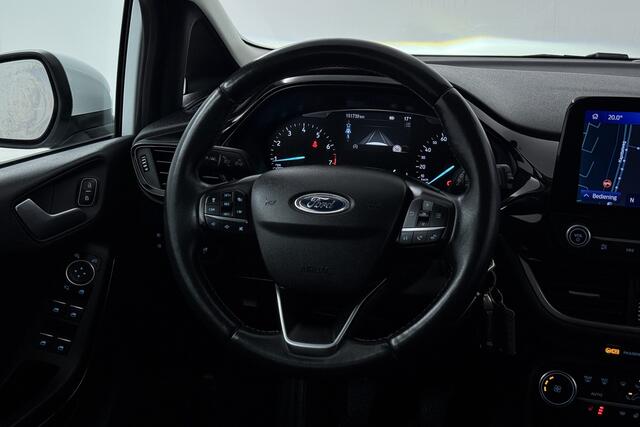 Ford FIESTA 1.0 EcoBoost Titanium (STOEL/STUUR VERWARMING, CAMERA, TREKHAAK, CRUISE ADAPTIEF)