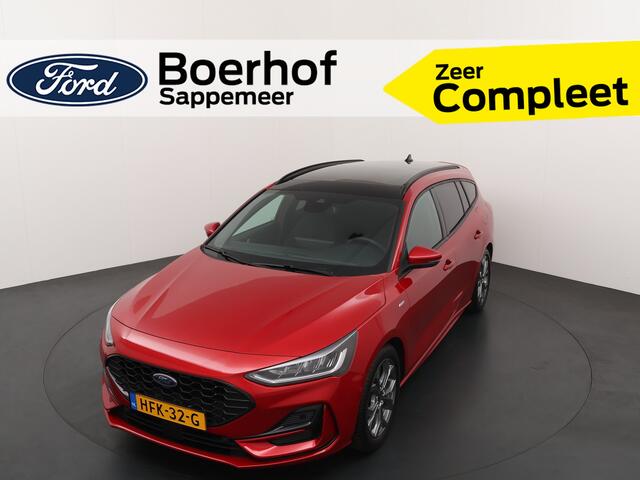 Ford FOCUS Wagon EcoBoost 125 pk ST Line | Pano I AGR stoelen I Sync4 I Camera I All season I fabr. gar. tm 09-2027