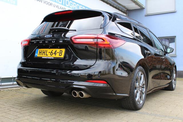 Ford FOCUS Wagon 1.0 EcoBoost Hybrid ST Line X | Panoramadak | Stoel/Stuurverwarming | Achteruitrijcamera | Parkeersensoren V+A | Adaptive cruise controle | Lane assist | Dodehoek sensoren | Schuif/kantel dak | Navigatie | Climate controle | Keyless start | Apple Ca