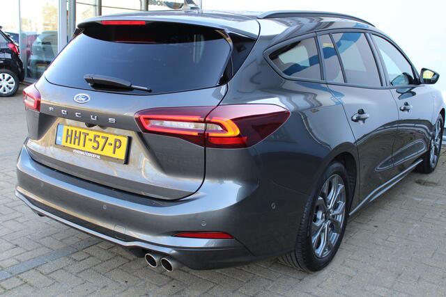 Ford FOCUS Wagon 1.0 EcoBoost Hybrid ST Line | Achteruitrijcamera | Stoel/stuur verwarming | Navigatie | Climate controle | Adaptive cruise controle | Lane assist | Apple CarPlay/Android Auto | Keyless start | Dodehoeksensoren | Parkeersensoren V+A | Zwarte hemelbe