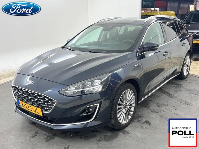 Ford FOCUS 1.5 EcoB 150pk Automaat Vignale Leer B&O Navi Ad Cruise Camera Winter Parking pack Dodehoek HUD El. Klep wagon
