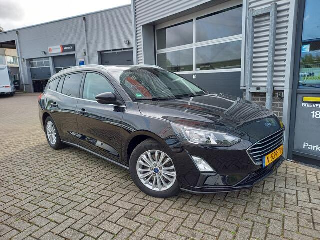 Ford FOCUS Wagon 1.0 EcoBoost Titanium X Business - CAMERA - 2X PDC - TREKHAAK AFN - ELEK KLEP - STL + STR VERW - VOORRAAMVERW - CLIMA - ADAPTIVE CRUISE