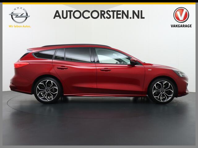 Ford FOCUS Wagon 1.0T 126PK EcoBoost ST Line Trekhaak Design Pack 2 Apple Carplay Android Auto Navi Ecc Stuur+Stoel+Voorruit Verwarming Cruise Control ASLD Pdc Business Winter Pack Keyless Led Comfort Pack Lmv 18" Privacy Glas Licht-Regensensor Wifi Bluetooth Rijstr