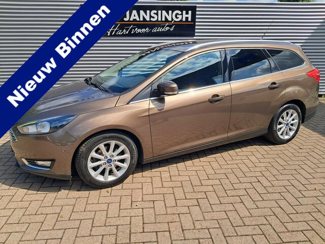 Ford FOCUS Wagon 1.0 Titanium met 80.452 km!! | Clima | Navigatie | Trekhaak | Als nieuw! | Keyless | RIJKLAARPRIJS INCL 12 MAANDEN GARANTIE EN BEURT