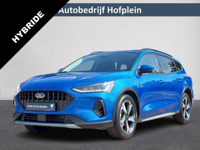 Ford FOCUS Wagon 1.0 EcoBoost Hybrid Automaat Active X | Cimate Control | Full Map Navigatie | Camera | B&O Audio incl. 9 Speakers | Adaptieve Cruise | Digitaal Dashboard | Apple Car play/Android Auto | 17"LM-Velgen | PDC | KeylessGo | LED Verlichting | | Camera (V