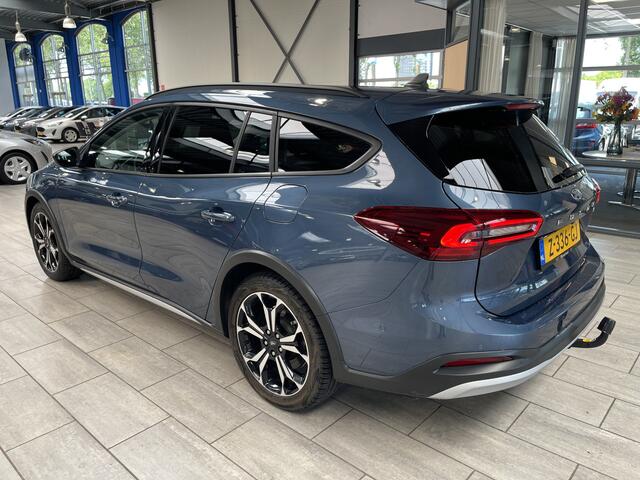Ford FOCUS Wagon EcoBoost Hybrid 155 pk Active | Trekhaak | Winter Pack | Leer | Camera | Adapt. cruise | El. a. klep | 18" | 4 seiz. banden