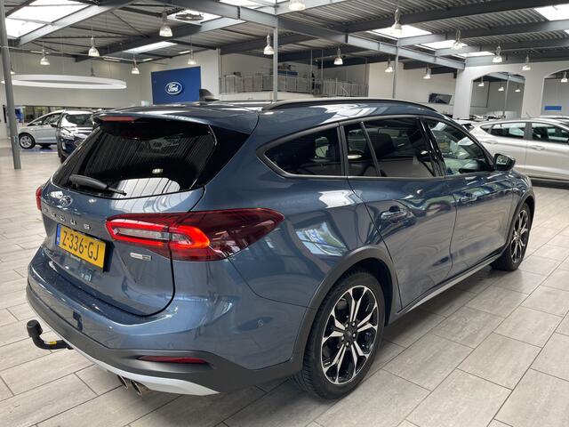 Ford FOCUS Wagon EcoBoost Hybrid 155 pk Active | Trekhaak | Winter Pack | Leer | Camera | Adapt. cruise | El. a. klep | 18" | 4 seiz. banden