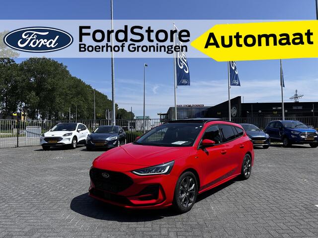 Ford FOCUS Wagon ST-Line EcoBoost Hybrid 155 pk | Pano | Winter Pack | Camera | Adapt. cruise | Camera | Draadloos Apple Carplay |