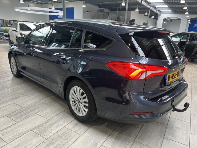 Ford FOCUS Wagon EcoBoost 125pk Titanium | Trekhaak | Keyless | 100% dealer onderhouden | Cruise | Clima |