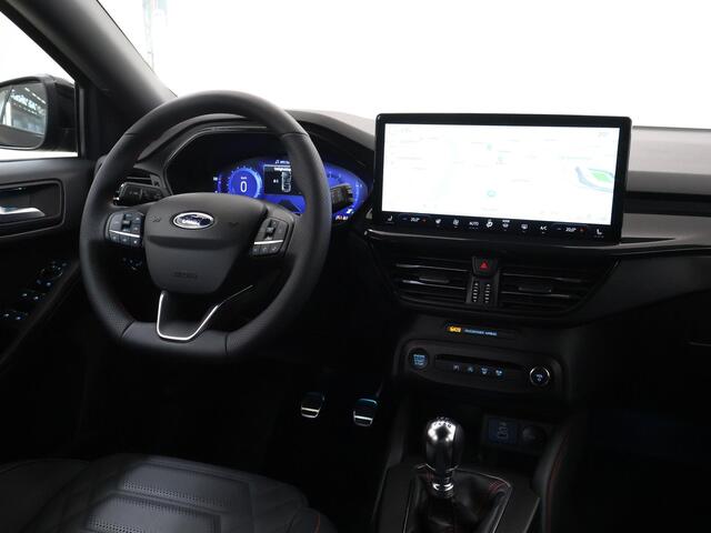 Ford FOCUS Wagon 1.0 EcoBoost Hybrid ST Line X | Lederen Bekleding | Wegklapbare Trekhaak |Winter Pack | 18" Lichtmetalen Velgen | Apple Carplay | Android Auto |