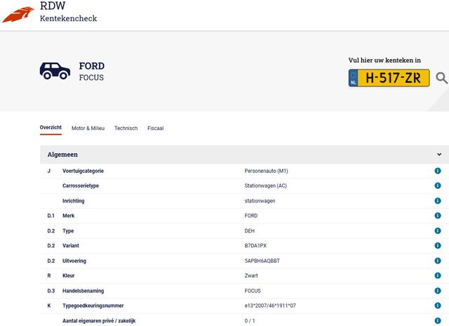 Ford FOCUS Wagon 1.0 EcoBoost Titanium Business (126 PK) 1e-Eig. & Keurig-Onderh. BOVAG-Garantie. NL-Auto.