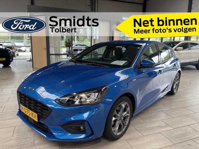 Ford FOCUS EcoBoost 125 pk ST Line | Camera | Adapt. cruise | LED | 4 seiz. banden | 1e eig. | Apple Carplay