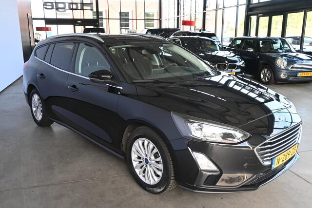 Ford FOCUS Wagon 1.0 EcoBoost Hybrid Titanium X Business Navigatie Airco Cruise Virtual Cockpit PDC Inruil Mogelijk!