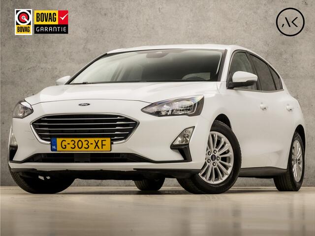 Ford FOCUS 1.0 EcoBoost Titanium Sport (APPLE CARPLAY, GROOT NAVI, KEYLESS, LED KOPLAMPEN, GETINT GLAS, SPORTSTOELEN, LM VELGEN, CRUISE, DAB+, NIEUWE APK, NIEUWSTAAT)