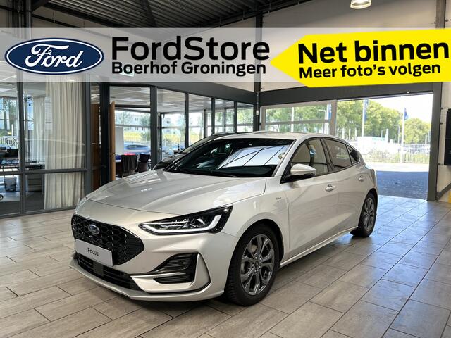 Ford FOCUS EcoBoost Hybrid 125pk ST-Line | Nw model I Winter Pack | Sync 4 I Climate I Navi I All Seasonbanden
