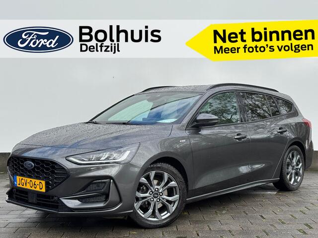 Ford FOCUS Wagon EcoBoost Hybrid 125 pk ST Line | Winter Pack | 4 seiz. banden | Navi | Clima | Cruise | Dr. loos Apple Carplay |