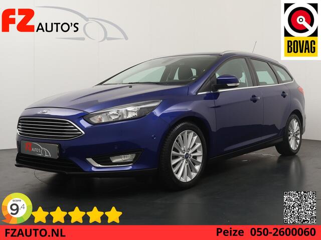 Ford FOCUS Wagon 1.0 Titanium - Navigatie - Climate Control - Parkeersensoren
