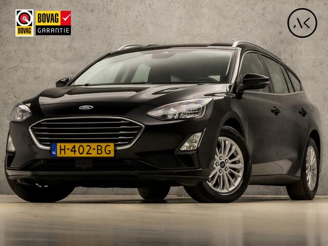 Ford FOCUS Wagon 1.0 EcoBoost Titanium Sport Automaat (APPLE CARPLAY, GROOT NAVI, CLIMATE, TREKHAAK, SPORTSTOELEN, KEYLESS, LED KOPLAMPEN, LM VELGEN, LANE ASSIST, NIEUWSTAAT)