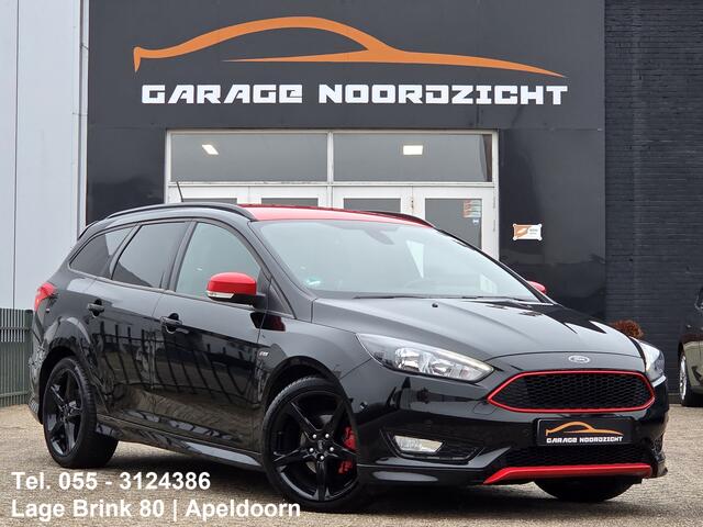 Ford FOCUS Wagon 1.0 ST-Line NAVIGATIE|BLUE TOOTH MEDIA|ECC/AIRCO|STOELVERWARMING&STUUR|BLUE TOOTH TELEFONIE|PDC VOOR&ACHTER|18 INCH|DEALER ONDERHOUDEN Maandag tot Vrijdag geopend van 09.00 tot 20.00 uur en Zaterdag van 09.00 tot 18.00 uur