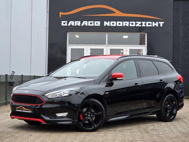Ford FOCUS Wagon 1.0 ST-Line NAVIGATIE|BLUE TOOTH MEDIA|ECC/AIRCO|STOELVERWARMING&STUUR|BLUE TOOTH TELEFONIE|PDC VOOR&ACHTER|18 INCH|DEALER ONDERHOUDEN Maandag tot Vrijdag geopend van 09.00 tot 20.00 uur en Zaterdag van 09.00 tot 18.00 uur