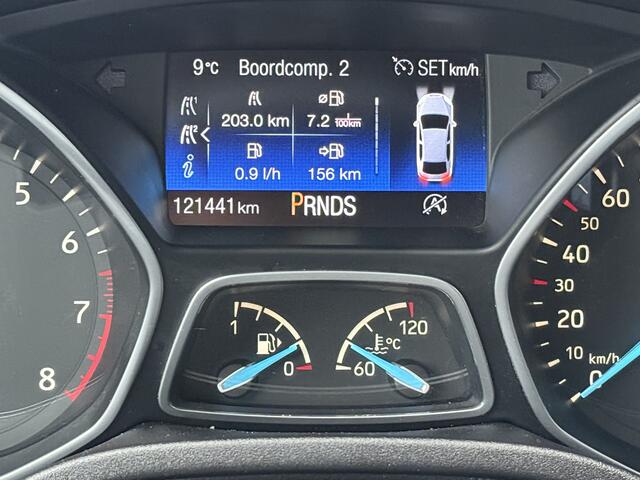 Ford FOCUS Wagon BWJ 2016 | 1.0T 126PK Titanium AUTOMAAT | TREKHAAK | CLIMA | NAVI | STOEL&STUURWIEL VERW | PRIVACY GLASS | PDC 2X | PARKPILOT