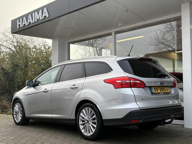 Ford FOCUS Wagon 1.0 Titanium | Stoel- & stuurverwarming | Achteruitrijcamera | Keyless | Navigatie | Trekhaak | Dodehoek detectie