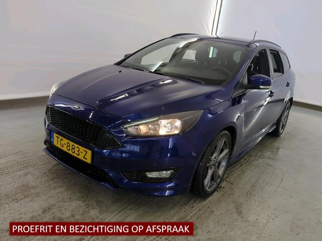 Ford FOCUS Wagon 1.0 ST-Line 1e Eigenaar | Volledig Onderh | BTW | Carplay | Navi | Cruise | Tech Pack | Full Led | Hill-Hold | PDC
