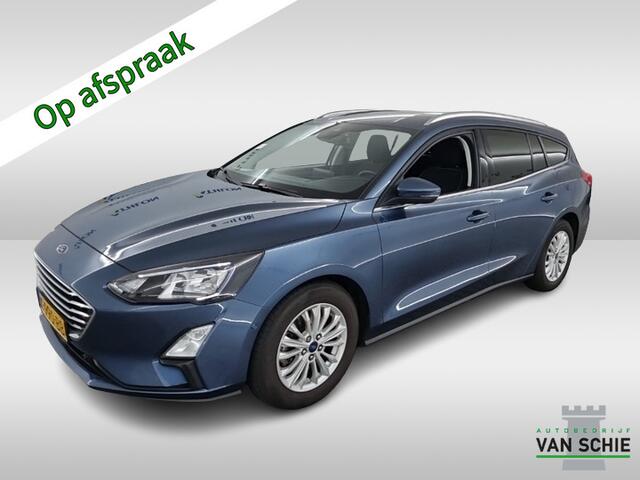 Ford FOCUS Wagon 1.0 EcoBoost Hybrid Titanium X Business 1e-Eig. & Dealer-Onderh. BOVAG-Garantie. NL-Auto.