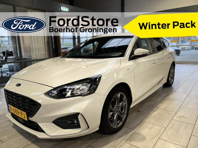 Ford FOCUS Wagon EcoBoost 125pk Hybrid ST Line Business | 100% Dealer onderhouden | Winter Pack | Cruise | Camera | Keyless | All-Seasons