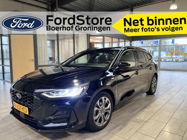 Ford FOCUS Wagon EcoBoost 125pk Hybrid ST Line X | Adapt. Cruise | Dodehoek detectie | B&O | Winterpack | AGR |