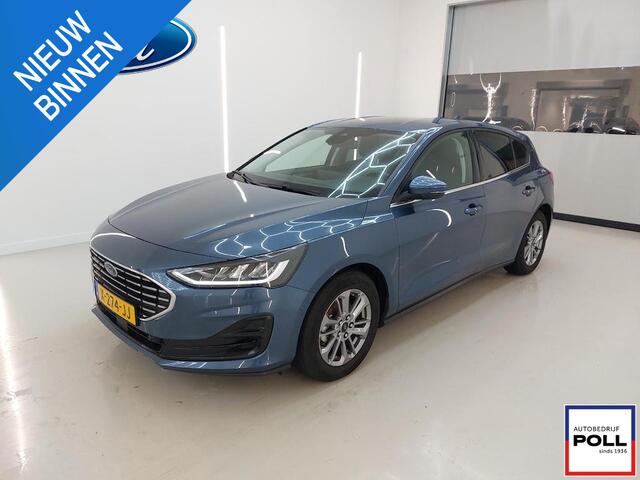 Ford FOCUS 1.0 EcoB Hybrid Titanium Groot Navi Camera Winter Parking pack 5drs 12.600km NL-Auto