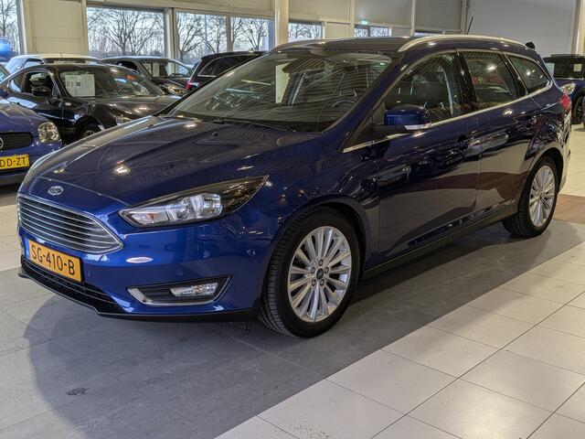 Ford FOCUS Wagon 1.0 Titanium Airco, Cruise Control, Trekhaak, Stuurbekrachtiging