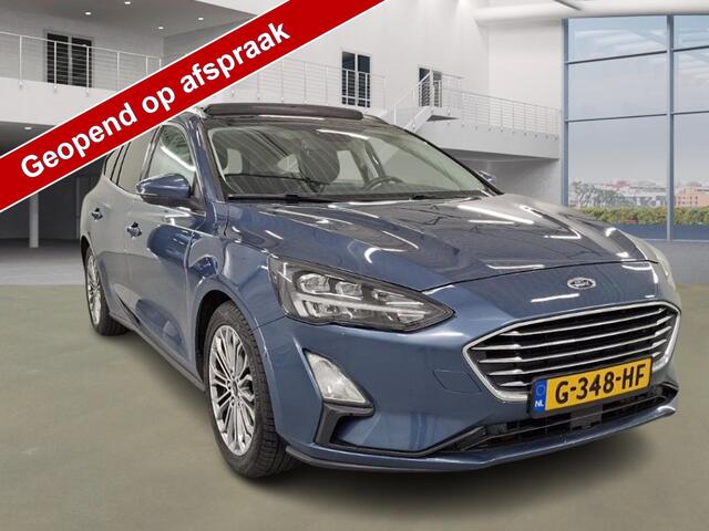 Ford FOCUS Wagon 1.0 EcoBoost Titanium Business, automaat, panoramadak, camera, LED, navi, adapt. cruise, NL-dealerauto