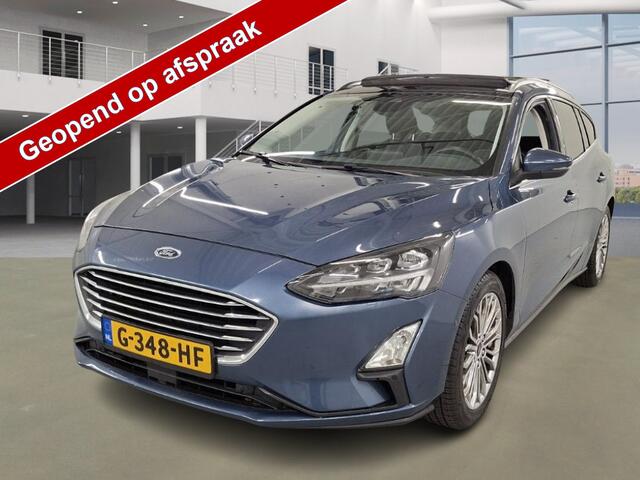 Ford FOCUS Wagon 1.0 EcoBoost Titanium Business, automaat, panoramadak, camera, LED, navi, adapt. cruise, NL-dealerauto