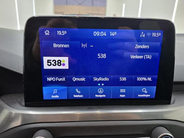 Ford FOCUS 125pk Eco Hybrid Titanium X Navi Camera Winter Parking Dodehoek pack Keyless 5drs Dealeronderhouden