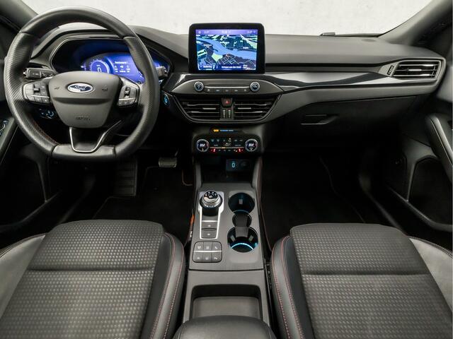 Ford FOCUS Wagon 1.5 EcoBoost ST Line X 150Pk Automaat (PANORAMADAK, VIRTUAL COCKPIT, HEAD-UP DISPLAY, STUUR/STOELVERWARMING, LEDER, ADAPTIVE CRUISE, KEYLESS, BANG&OLUFSEN, NIEUWSTAAT)
