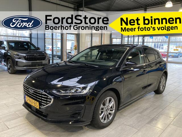 Ford FOCUS EcoBoost Hybrid 125 pk Titanium | Groot scherm I Sync 4 I Climate I Navi I Cruise | Apple Carplay draadloos