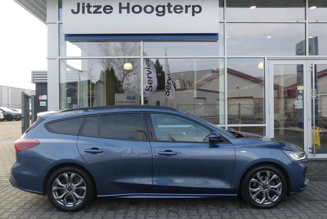 Ford FOCUS Wagon 1.0 EcoBoost Hybrid ST Line GROOT SCHERM, WINTER PACK, CRUISE, CLIMA, NAVI, PDC V&A, APPLE CARPLAY/ANDROID AUTO, LANE ASSIST, 83.707KM