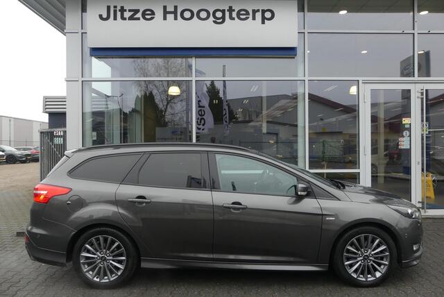 Ford FOCUS Wagon 1.5 EcoBoost ST-Line TREKHAAK AFNEEMBAAR (1.500KG), WINTER PACK, CRUISE, CLIMA, NAVI, PDC V&A, APPLE CARPLAY/ANDOIRD AUTO, 128.532KM