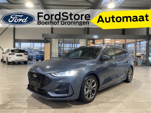 Ford FOCUS Wagon Ecoboost Hybrid 155 pk ST-line | Winter Pack | LED | Camera | Adapt. Cruise | Apple Carplay draadloos