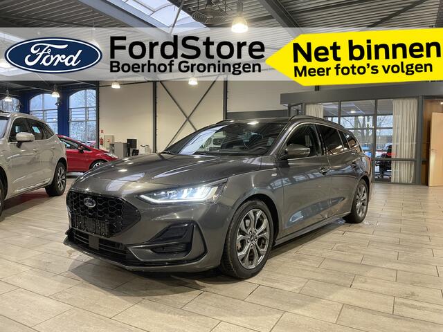 Ford FOCUS Wagon Ecoboost Hybrid 155 pk ST-line | Winter Pack | LED | Camera | Adapt. Cruise | Apple Carplay draadloos