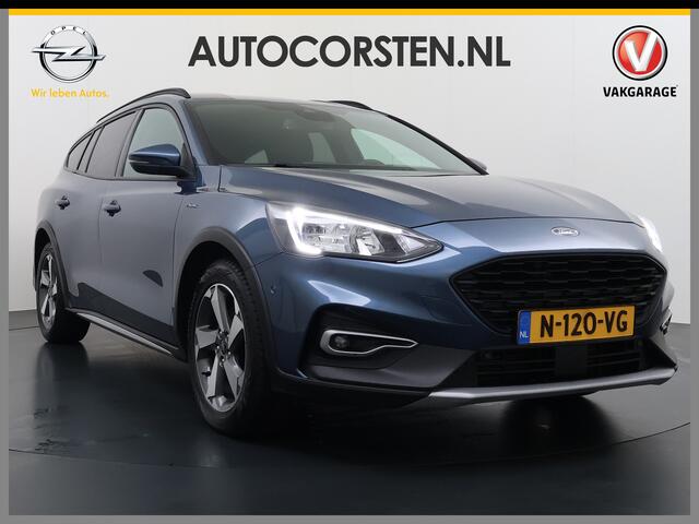 Ford FOCUS Wagon 1.5T AUT-8 150PK Active X Navi Head-Up Adaptive Cruise Camera Apple Carplay Android Virtual-Cockpit Pdc Ecc Sport Stoelen Business Elek.Achterklep Privacy Glas Led Isofix Wifi DAB Park-Asist Dodehoek-Asist Lane Assist Virtual Cockpit Keyless 1e Eige