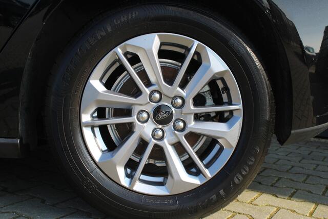 Ford FOCUS 1.0 EcoBoost Hybrid Titanium | Incl. 12 maanden garantie | Parkeersensoren | Apple Carplay/Andoid Auto | Navigatie | Climate control | Cruise control | DAB | Airco | Bluetooth | Lichtmetalen velgen