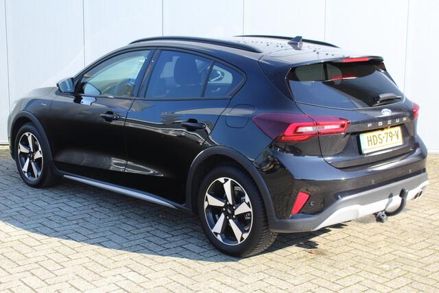 Ford FOCUS 1.0-155pk EcoBoost Mild-Hybrid Active X AUTOMAAT ! In nieuwstaat ! Slechts 6.250km ! Autm. airco dual, stoel-, stuur- en voorraamverw., navigatie, telefoonvoorb., LED verl., camera, parkeersensoren v+a, cruise control, trekhaak etc.