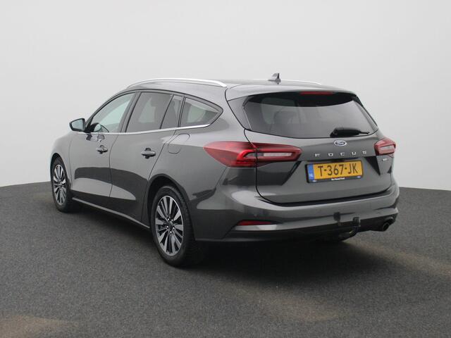 Ford FOCUS Wagon 1.0 EcoBoost Hybrid Titanium X | Climate Control / ECC | Licht metalen velgen 17 inch | Trekhaak | Cruise control Standaard | Navigatie | LED koplampen | Park Distance Control voor en achter | Achteruitrijcamera | Dakrailing |