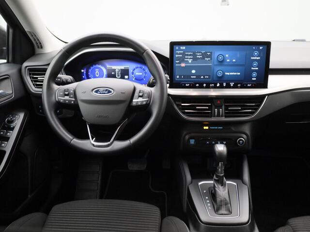 Ford FOCUS Wagon 1.0 EcoBoost Hybrid Titanium X | Climate Control / ECC | Licht metalen velgen 17 inch | Trekhaak | Cruise control Standaard | Navigatie | LED koplampen | Park Distance Control voor en achter | Achteruitrijcamera | Dakrailing |