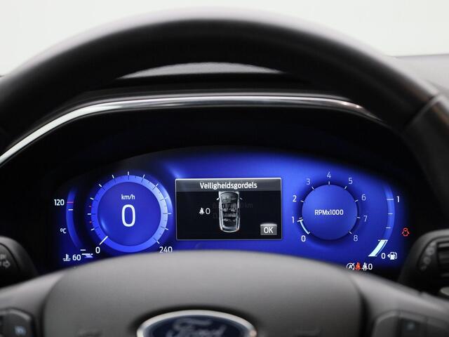 Ford FOCUS Wagon 1.0 EcoBoost Hybrid Titanium X | Climate Control / ECC | Licht metalen velgen 17 inch | Trekhaak | Cruise control Standaard | Navigatie | LED koplampen | Park Distance Control voor en achter | Achteruitrijcamera | Dakrailing |