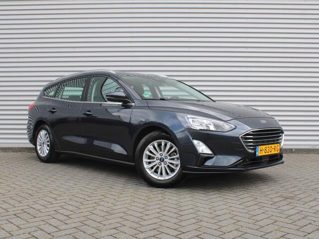 Ford FOCUS Wagon 1.0 EcoBoost Titanium Business | Stuur-/stoel-/voorruitverwarming | Clima | Navi | Carplay | Parkeersensor v+a | LED | 16" LM | Cruise |