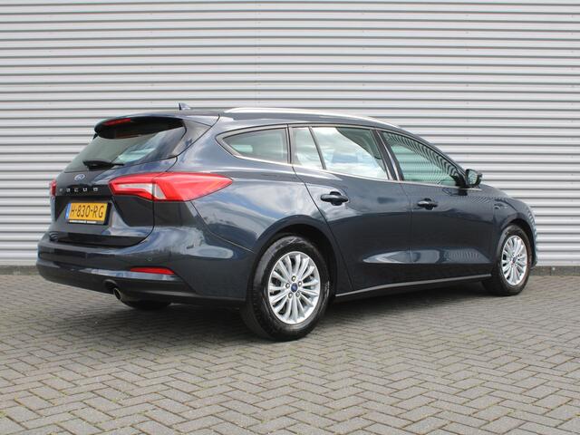 Ford FOCUS Wagon 1.0 EcoBoost Titanium Business | Stuur-/stoel-/voorruitverwarming | Clima | Navi | Carplay | Parkeersensor v+a | LED | 16" LM | Cruise |