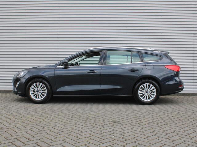 Ford FOCUS Wagon 1.0 EcoBoost Titanium Business | Stuur-/stoel-/voorruitverwarming | Clima | Navi | Carplay | Parkeersensor v+a | LED | 16" LM | Cruise |